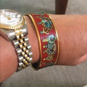 Hermès Enamel Bracelet.